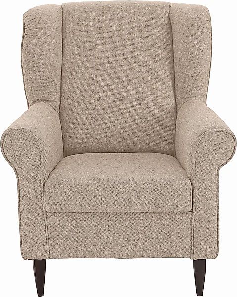 Home affaire Ohrensessel »Asino« mit Federkern günstig online kaufen