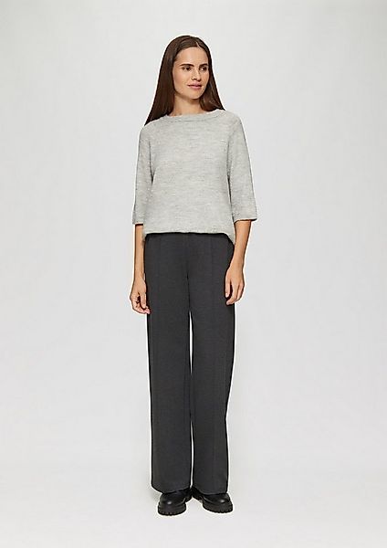s.Oliver Chinos Hose Wide Leg Hose aus Interlock-Jersey günstig online kaufen