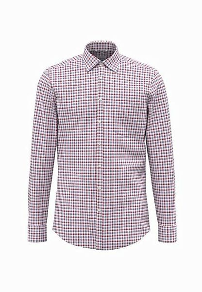 seidensticker Businesshemd Regular Regular Langarm Button-Down-Kragen Karo günstig online kaufen