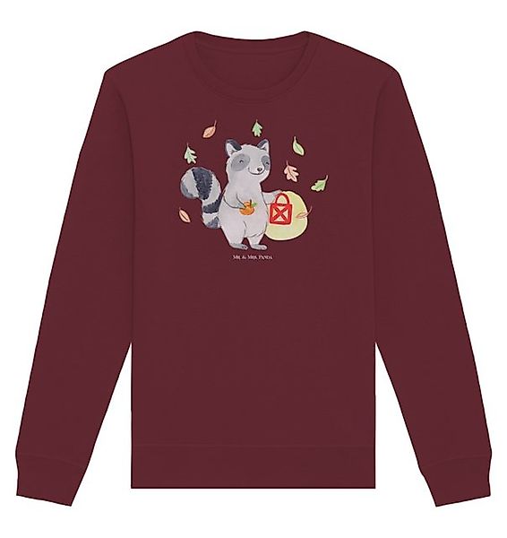 Mr. & Mrs. Panda Longpullover Waschbär Laterne Größe M - Burgundy - Geschen günstig online kaufen