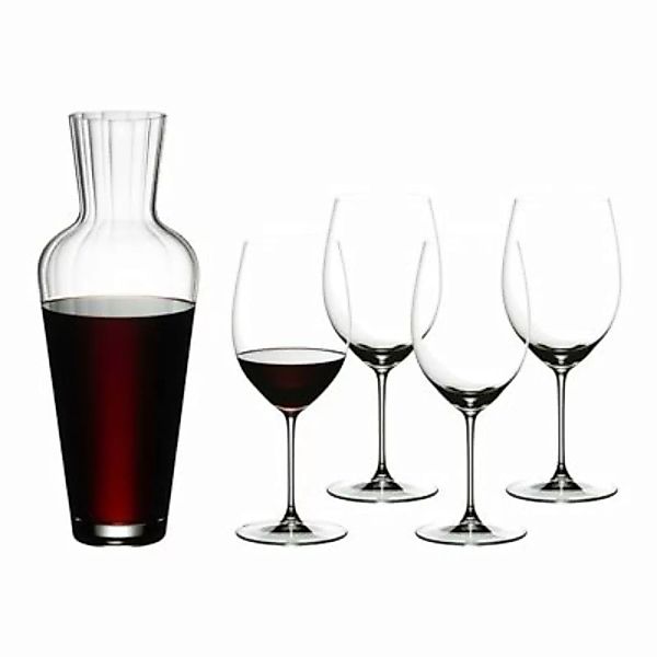 RIEDEL THE WINE GLASS COMPANY VERITAS Cabernet Gläserset & Mosel Dekanter R günstig online kaufen