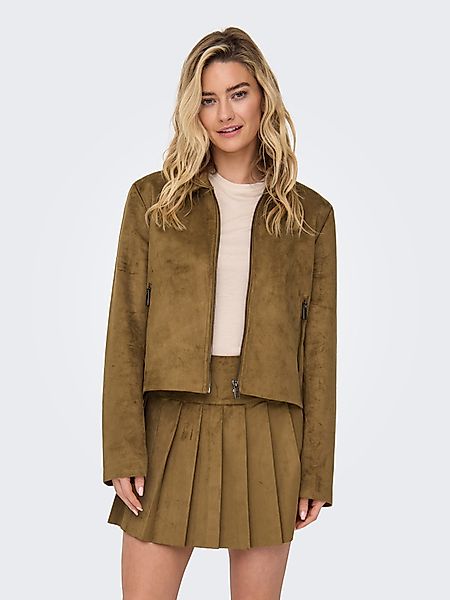 ONLY Kurzjacke ONLTULIP FAUX SUEDE ZIP günstig online kaufen