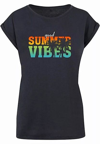 Merchcode T-Shirt Merchcode Damen Ladies Good Summer Vibes T-Shirt (1-tlg) günstig online kaufen