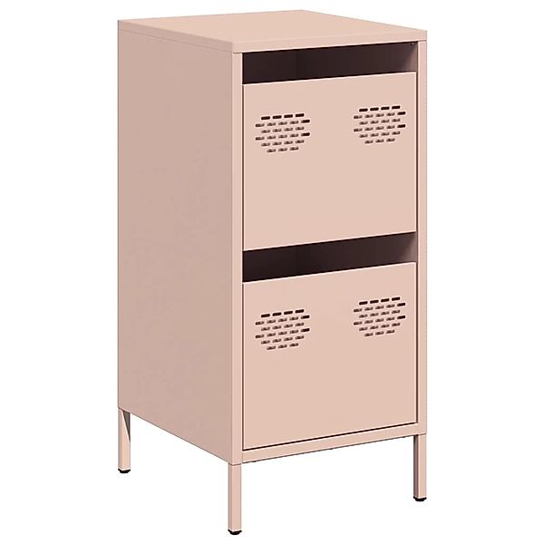 vidaXL Sideboard Rosa 35x39x73,5 cm Kaltgewalzter Stahl 851395 günstig online kaufen