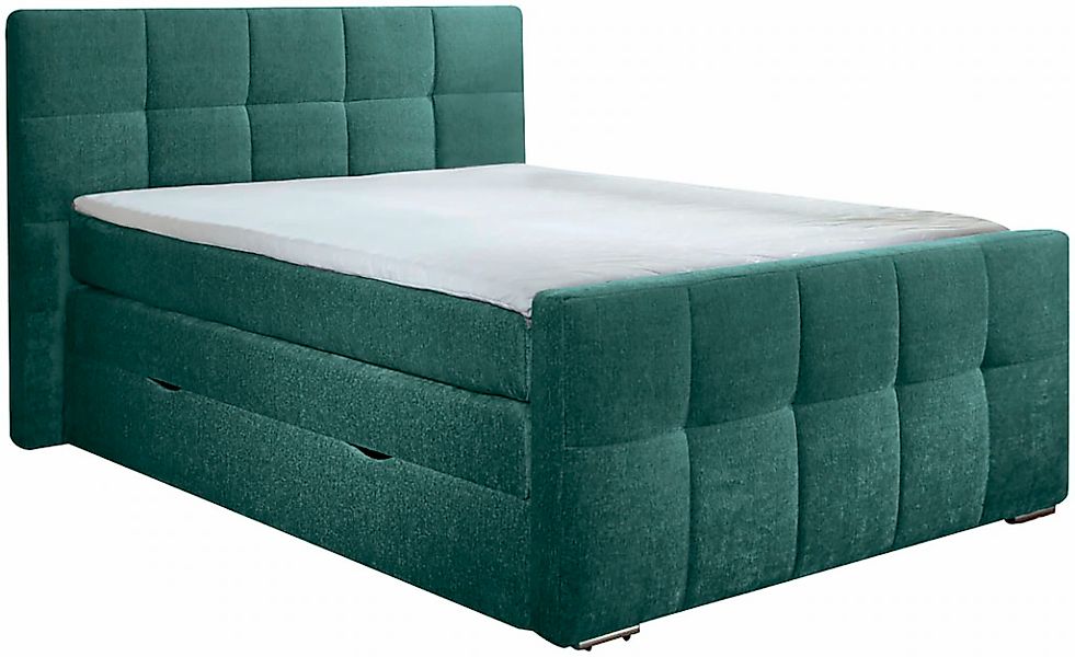 Home affaire Boxspringbett "Rosà" H3/H3, H3/H4, H4/H4 möglich günstig online kaufen