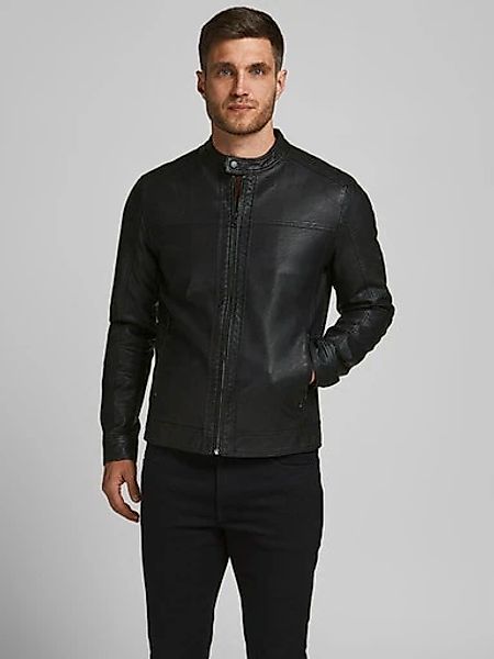 Jack & Jones Lederimitatjacke JJEWARNER JACKET günstig online kaufen