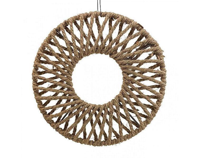 Viana Hängedekoration Boho Dekoring Jutekordel Makramee Musterring Wanddeko günstig online kaufen