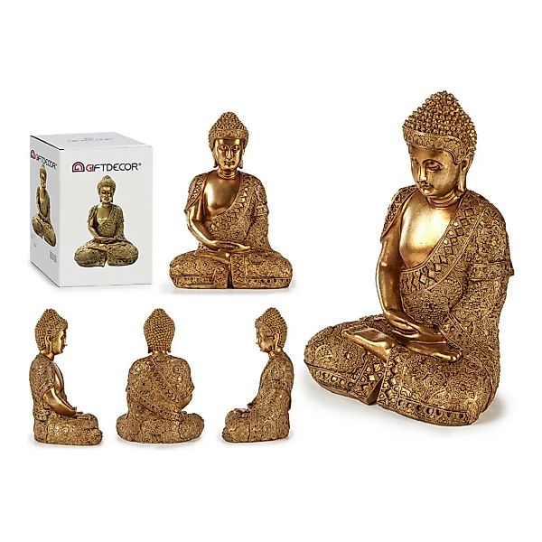 Deko-figur Buddha Harz (18 X 33 X 22,5 Cm ) günstig online kaufen