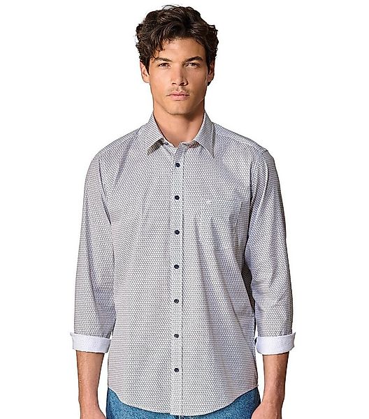 CASAMODA Langarmhemd CASAMODA Freizeithemd Print günstig online kaufen