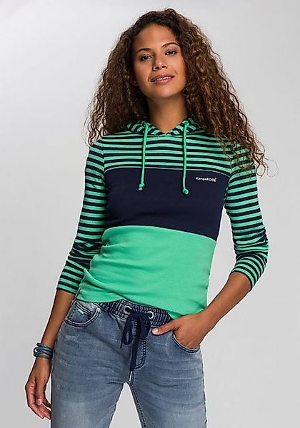 KangaROOS Kapuzenshirt Langarm, sehr figurbetont, mit günstig online kaufen
