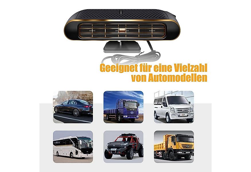 Refttenw Heizlüfter 12V Auto Heizlüfter, Entfroster für Front- & Heckscheib günstig online kaufen