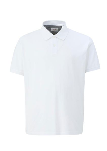 s.Oliver Poloshirt aus Baumwolle Farbe dunkelgrau Größe: 4XL günstig online kaufen