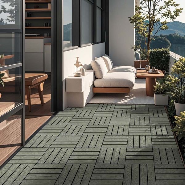 HOME DELUXE Holzfliesen WPC Klickfliesen BAVARO günstig online kaufen