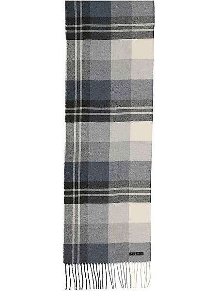 bugatti Modeschal, Karierter Schal mit Fransen günstig online kaufen