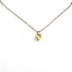 Eyecatcher Edelstahlkette Halskette Gold mit Herz günstig online kaufen