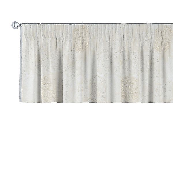 Kurzgardine mit Kräuselband, grau-beige, 130 x 40 cm, Secret Garden (144-92 günstig online kaufen