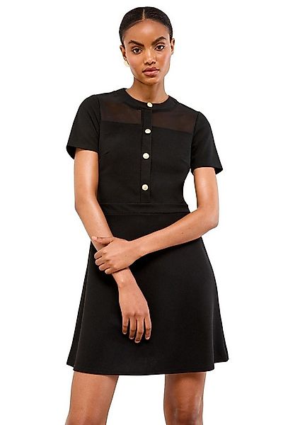 LIPSY Minikleid Lipsy Mini-Skaterkleid mit Military-Knöpfen (1-tlg) günstig online kaufen