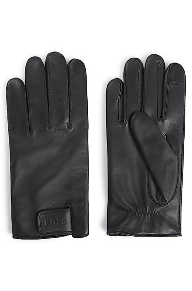 BOSS Lederhandschuhe Helkop1 mit Touch Tech günstig online kaufen