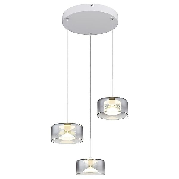 GLOBO LIGHTING LED Pendelleuchte BELINDA, 3-flammig, günstig online kaufen