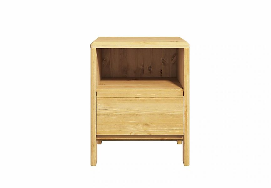 OTTO home Nachttisch "Luven" aus massiver Kiefer, mit 1 Schublade, Breite 4 günstig online kaufen