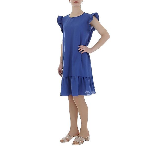 Ital-Design Sommerkleid Damen Freizeit (86164362) Rüschen günstig online kaufen