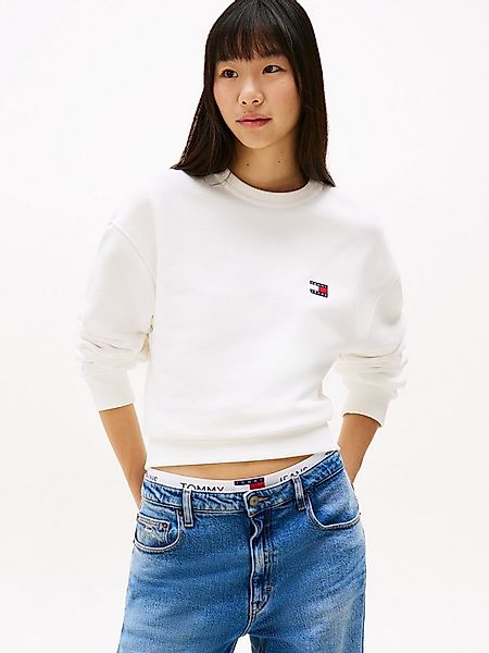 Tommy Jeans Sweatshirt TJW BXY BADGE CREW mit Logo-Badge günstig online kaufen