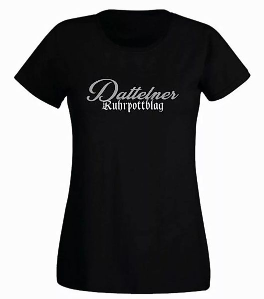 G-graphics T-Shirt Dattelner Ruhrpottblag Slim-fit Damen T-Shirt mit Ruhrge günstig online kaufen