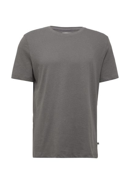 s.Oliver Kurzarmshirt T-Shirt Jersey-T-Shirt aus Leinenmix günstig online kaufen