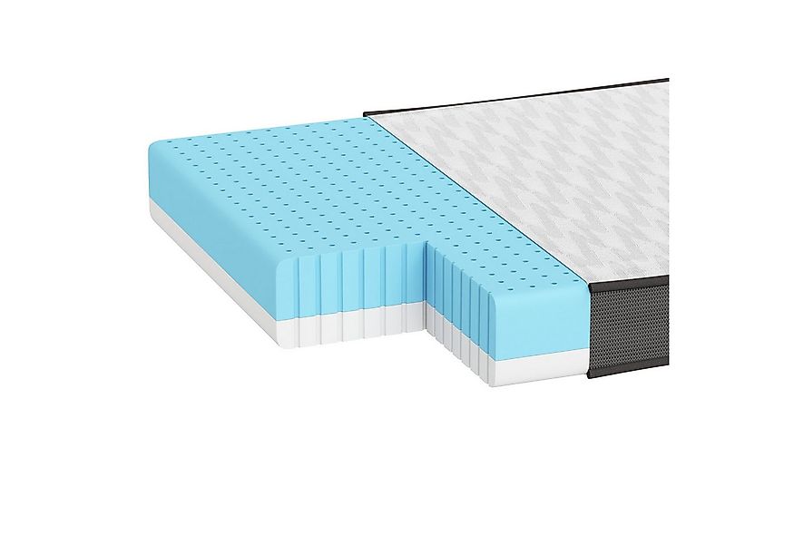 LINSY HOME, Topper Memory Foam, Gel-Matratzentopper, mit H2&H3 Härte, 7,5cm günstig online kaufen