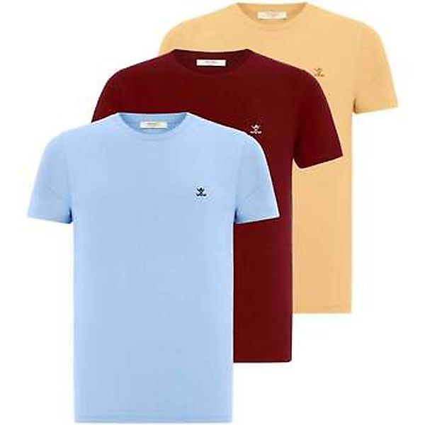 Antioch  T-Shirts & Poloshirts Patrice 3 Pack Regular Fit Basic T-Shirt günstig online kaufen