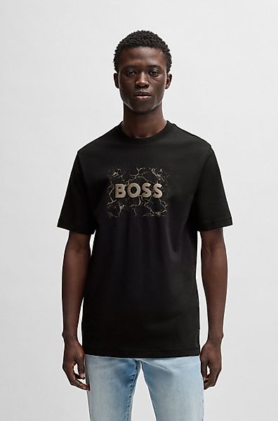 BOSS ORANGE T-Shirt mit Logo-Druck günstig online kaufen