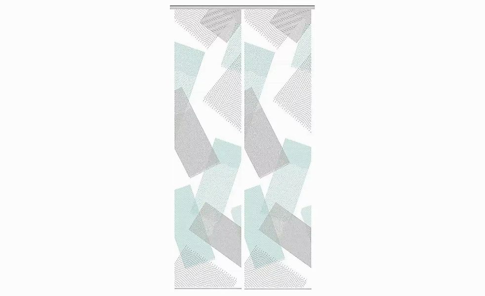 VISION S Schiebevorhang   ¦ grün ¦ Synthetik ¦ Maße (cm): B: 60 H: 260 Gard günstig online kaufen
