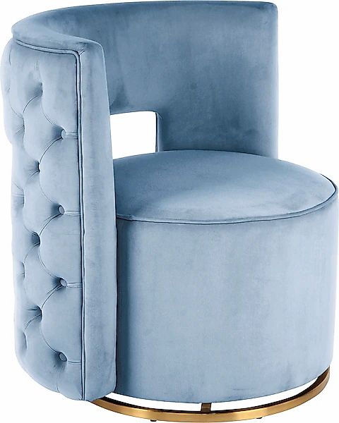 Kayoom Sessel »Sophistic, TOPSELLER!«, (Sessel), drehbar, elegant, samtweic günstig online kaufen