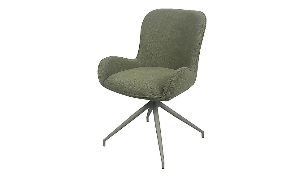 Stuhl drehbar  Inari ¦ grün ¦ Maße (cm): B: 58 H: 84 T: 60.0 Stühle > Küche günstig online kaufen