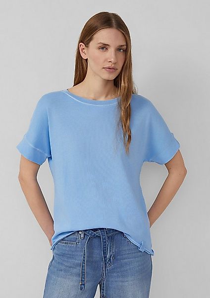 s.Oliver Kurzarmshirt T-Shirt T-Shirt im Relaxed Fit mit Garment Dye und of günstig online kaufen