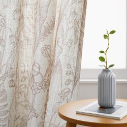 Restilo Gardine Gardine Ösen Vorhang Leinen günstig online kaufen