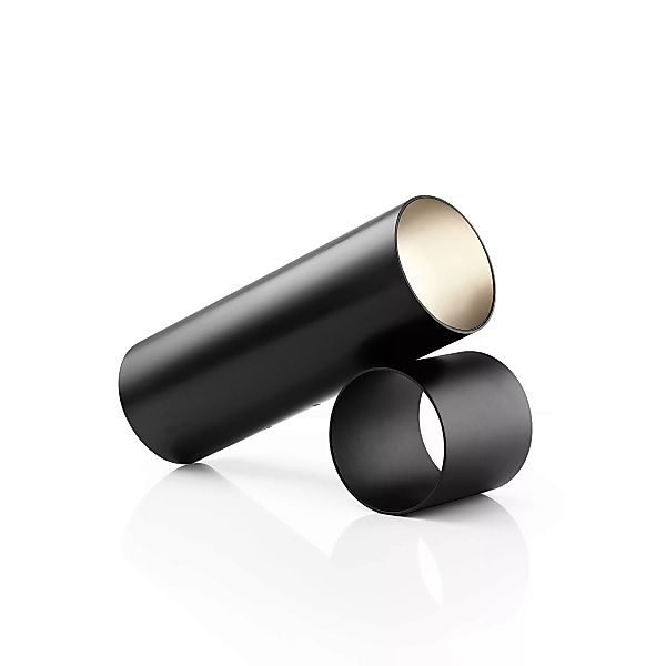 Flos - Sawaru LED Bodenleuchte - schwarz/lackiert/L 43,5cm / Ø 15cm/1800-40 günstig online kaufen