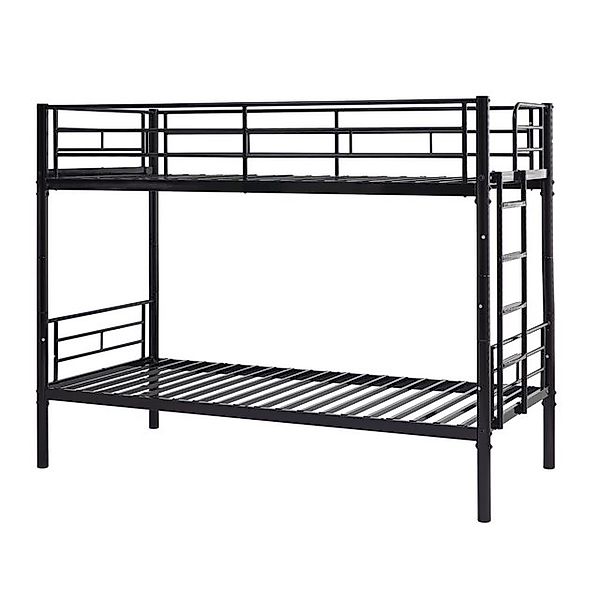 Gotagee Hochbett Kinder Etagenbett 90x200cm Jugendbett Metallbett mit Abstu günstig online kaufen