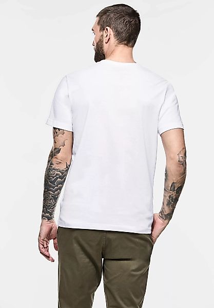 STREET ONE MEN T-Shirt, aus reiner Baumwolle günstig online kaufen