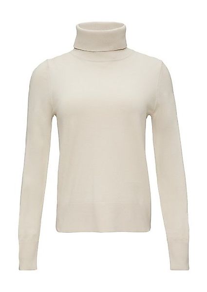 s.Oliver Strickpullover Weicher Rollkragenpullover aus Viskosemix günstig online kaufen