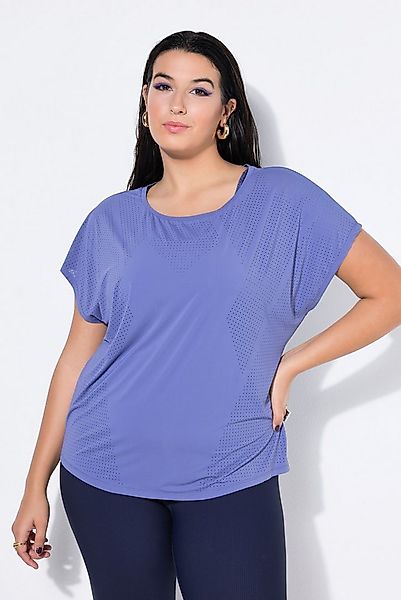 Studio Untold T-Shirt Sport-Shirt Oversize Shape Perforierungen günstig online kaufen
