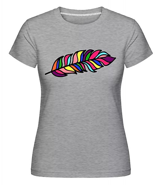 Feather Sign Rainbow · Shirtinator Frauen T-Shirt günstig online kaufen