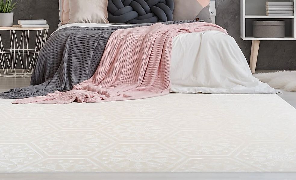 calo-deluxe Teppich "Latemar 300" rechteckig 7 mm Höhe weiche Fell Haptik, günstig online kaufen