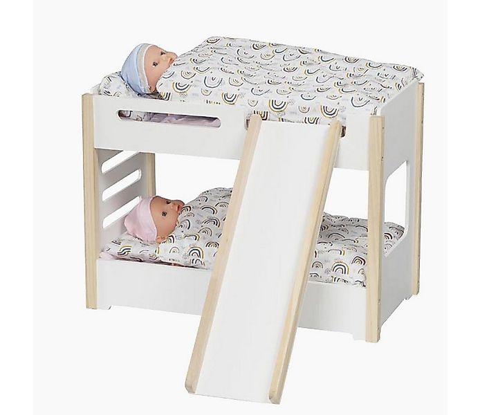 goki Puppenbett Puppen-Etagenbett mit Rutsche (packung, 2tlg., Unmontiert), günstig online kaufen