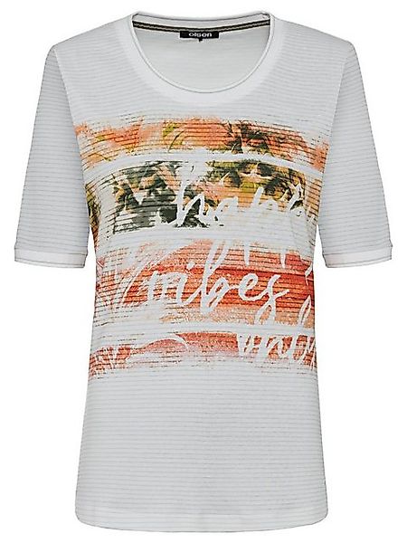 Olsen Rundhalsshirt mit sommerlichem Print günstig online kaufen