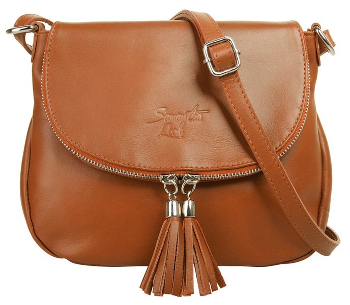 Samantha Look Umhängetasche echt Leder, Made in Italy günstig online kaufen