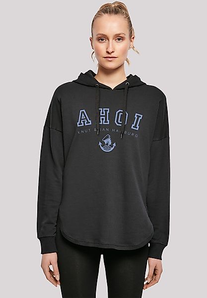F4NT4STIC Kapuzenpullover "Oversized Hoodie Ahoi Knut & Jan Hamburg" Print günstig online kaufen