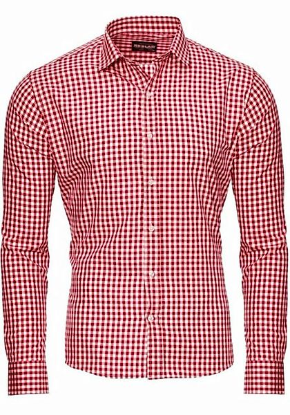 Reslad Businesshemd Reslad Herren Hemd Vichy Karomuster Langarmhemd RS-7007 günstig online kaufen
