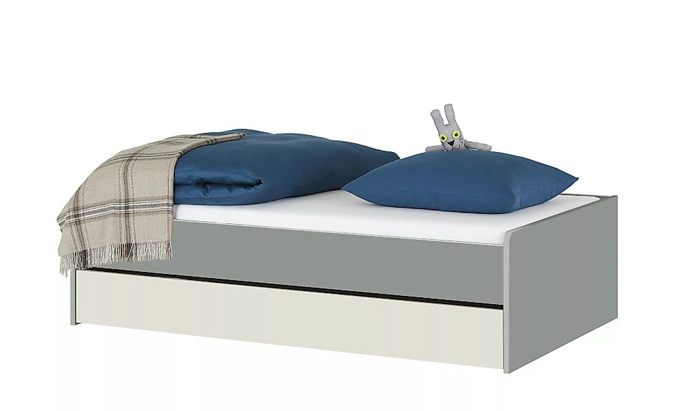 Duobett  Grow Up - grau - 127 cm - 54,5 cm - Betten > Bettgestelle - Möbel günstig online kaufen
