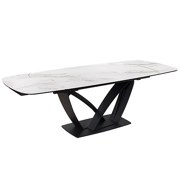 riess-ambiente Esstisch PAPILLON 180-260cm weiß / günstig online kaufen